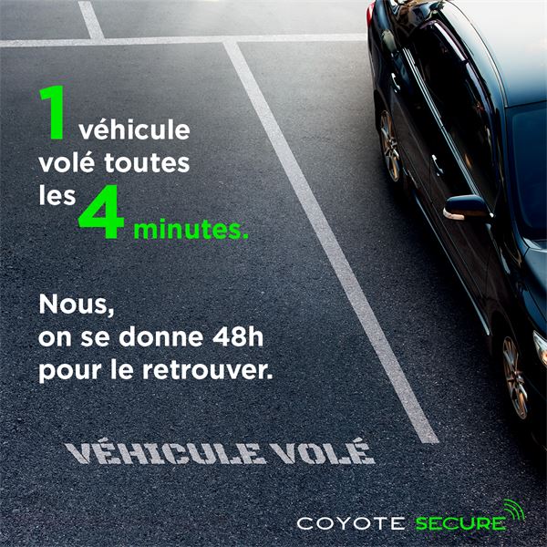 Boitier de géolocalisation Coyote Secure