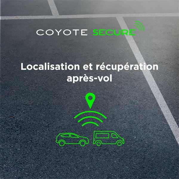 Coyote Secure Auto – Traceur voiture GPS anti-vol