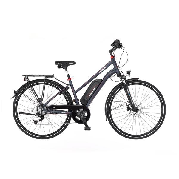 VTC électrique mixte Fischer Viator 2.0 557Wh cadre bas taille 44