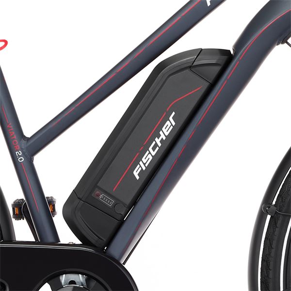 VTC électrique mixte Fischer Viator 2.0 557Wh cadre bas taille 44