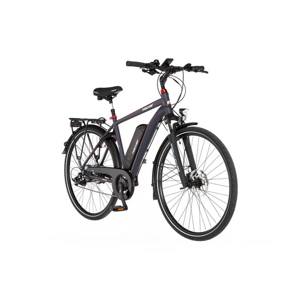 VTC électrique mixte Fischer Viator 2.0 422Wh cadre haut taille 50