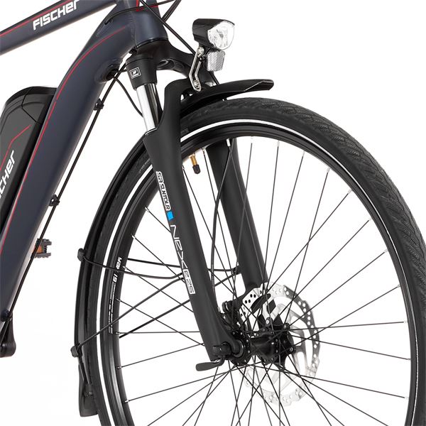 VTC électrique mixte Fischer Viator 2.0 422Wh cadre haut taille 50