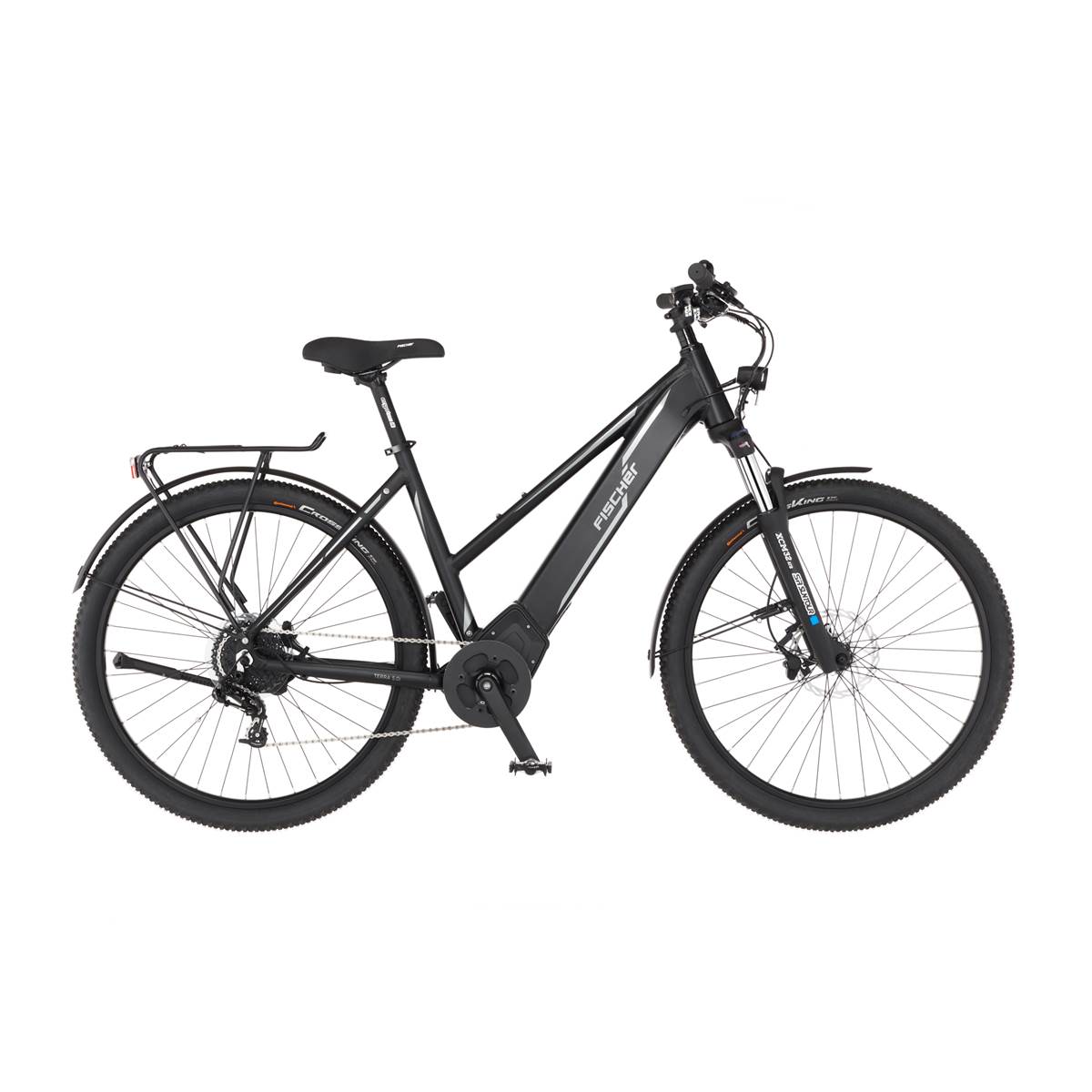 Vtt Électrique Mixte Fischer Terra 5.0i Cadre Bas Taille 44