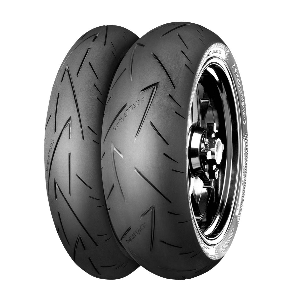 Pneu Moto Continental 190/50 Zr 17 73 W Contisportattack 2 K Tl Arrière