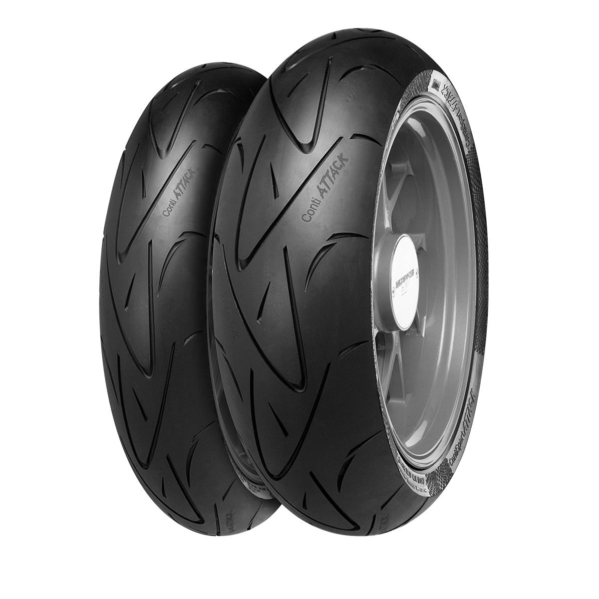 Pneu Moto Continental 180/55 Zr 17 73 W Contiroadattack 4 Tl Arrière