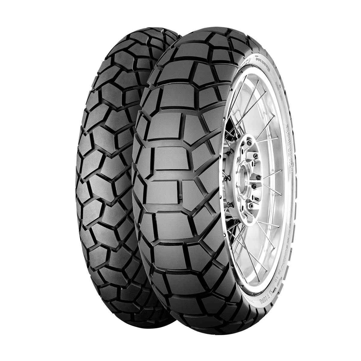 Pneu Moto Continental 150/70 R 18 70 S Tkc 70rocks Tl Arrière