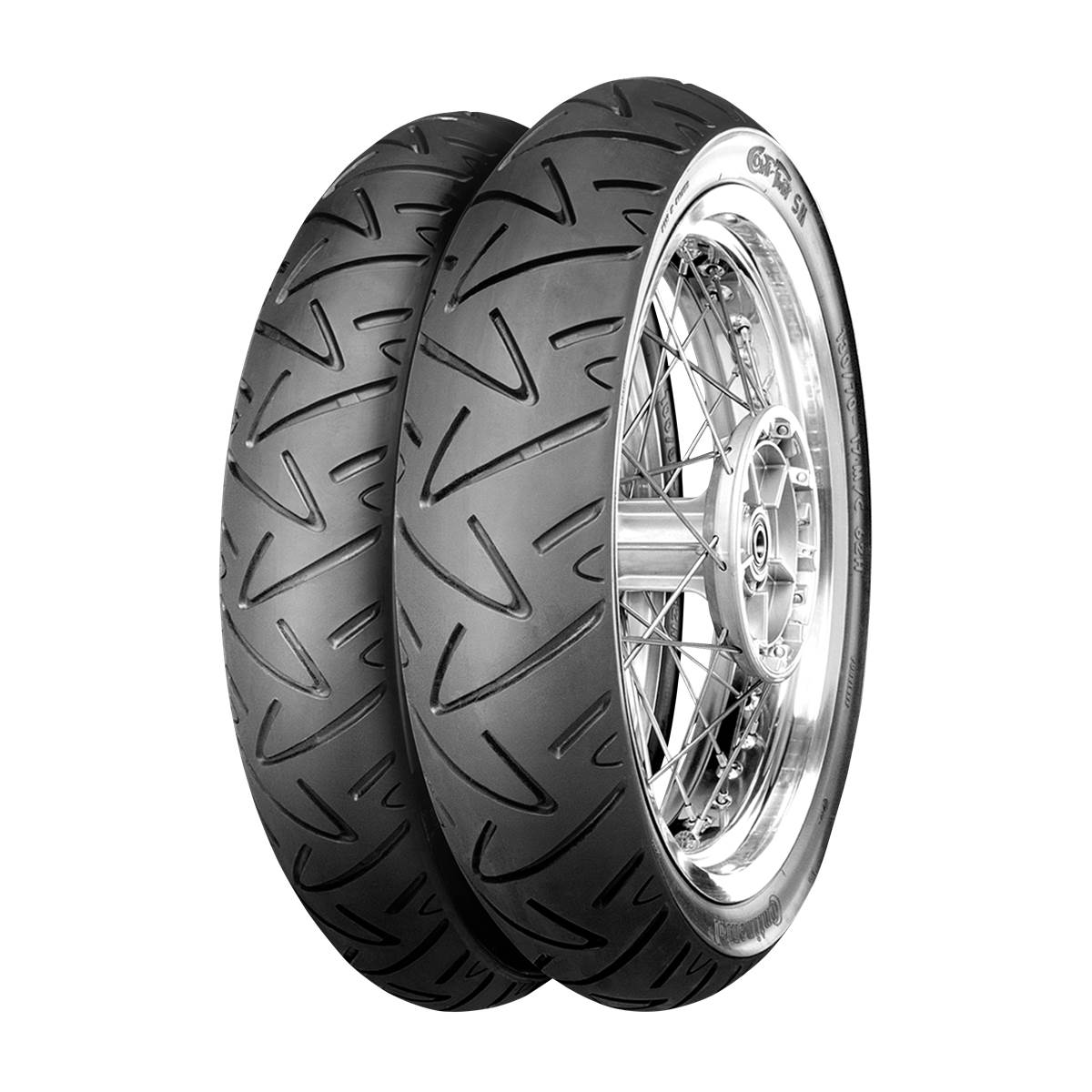 Pneu Moto Continental 130/70 - 17 62 H Contitwist Sport Sm Tl Arrière