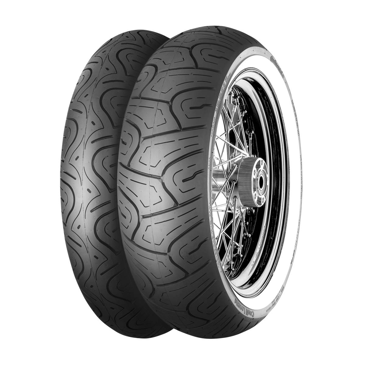 Pneu Moto Continental 130/90 - 16 67 H Contilegend / Whitewall Tl Avant