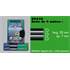 Baguette de protection adhésive noire + 2 filets aluminium