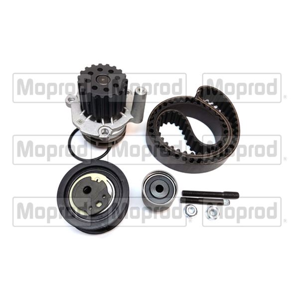 1 Kit de distribution + 1 pompe à eau Quinton Hazell MBPK6254