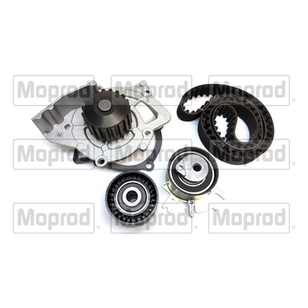 1 Kit de distribution + 1 pompe à eau Quinton Hazell MBPK6470