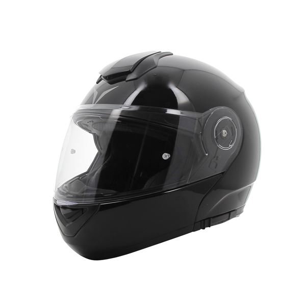 Casque moto modulable Switch noir brillant NOVIC taille M