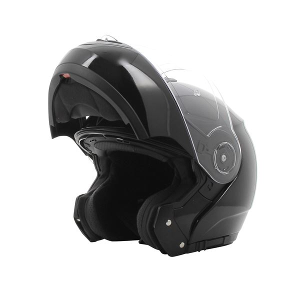 Casque moto modulable Switch noir brillant NOVIC taille M