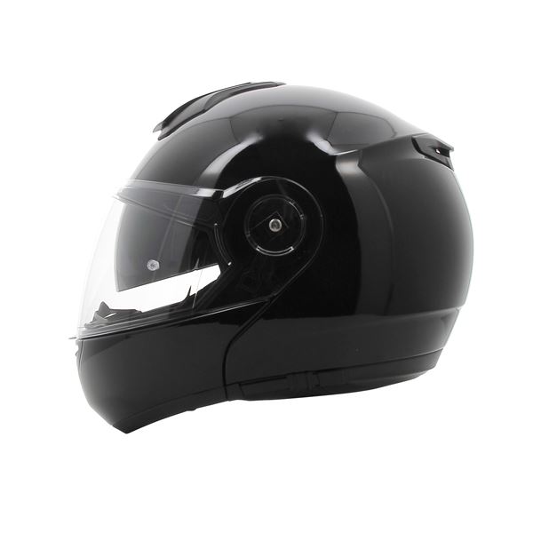 Casque moto modulable Switch noir brillant NOVIC taille M