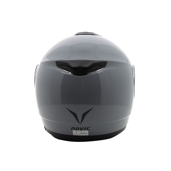 Casque moto modulable Switch gris brillant NOVIC taille L