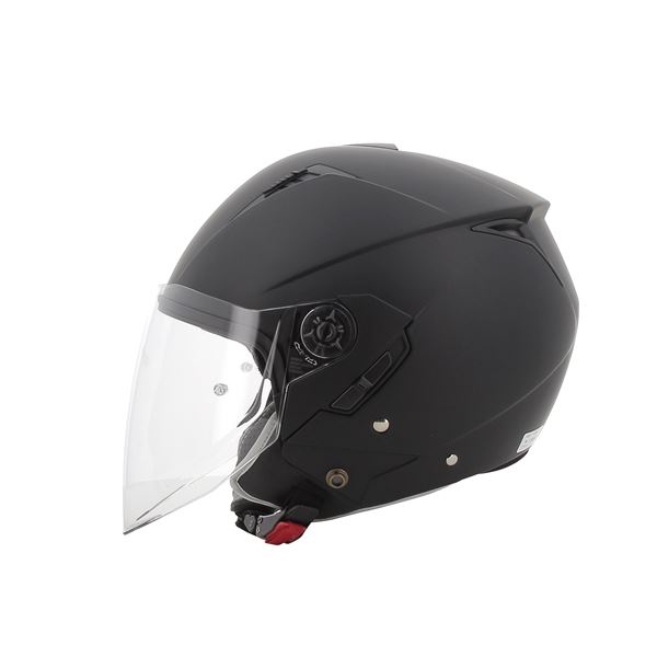 Casque moto jet Rever noir mat NOVIC taille S