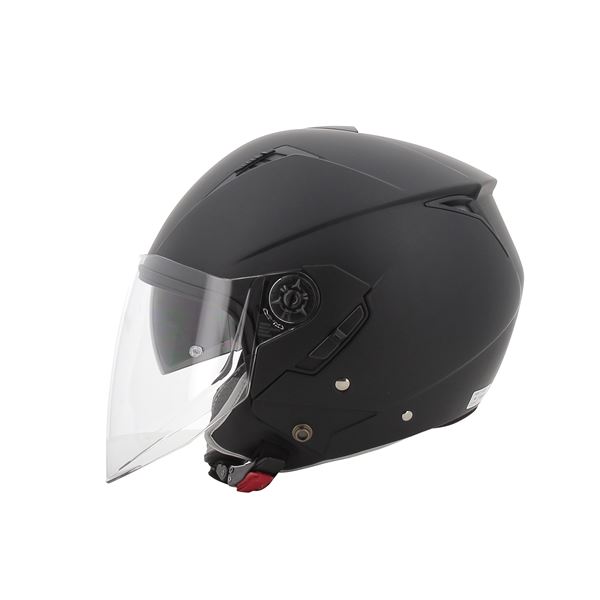 Casque moto jet Rever noir mat NOVIC taille S