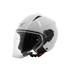 Casque moto jet Rever blanc brillant NOVIC taille S