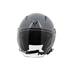Casque moto jet Rever gris brillant NOVIC taille L