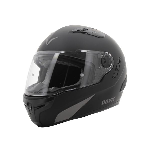 Casque moto intégral Rever noir mat NOVIC taille L