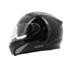 Casque moto intégral Rever noir brillant NOVIC taille 2XL