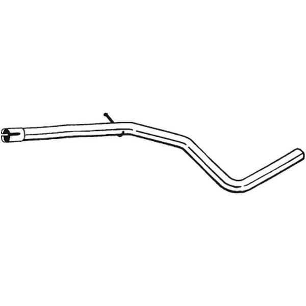 1 tuyau d'échappement intermédiaire Bosal 800129