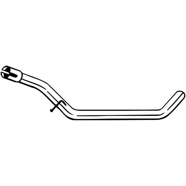 1 tuyau d'échappement intermédiaire Bosal 800225
