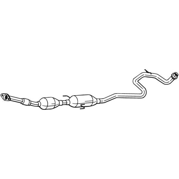 1 catalyseur Bosal 090186