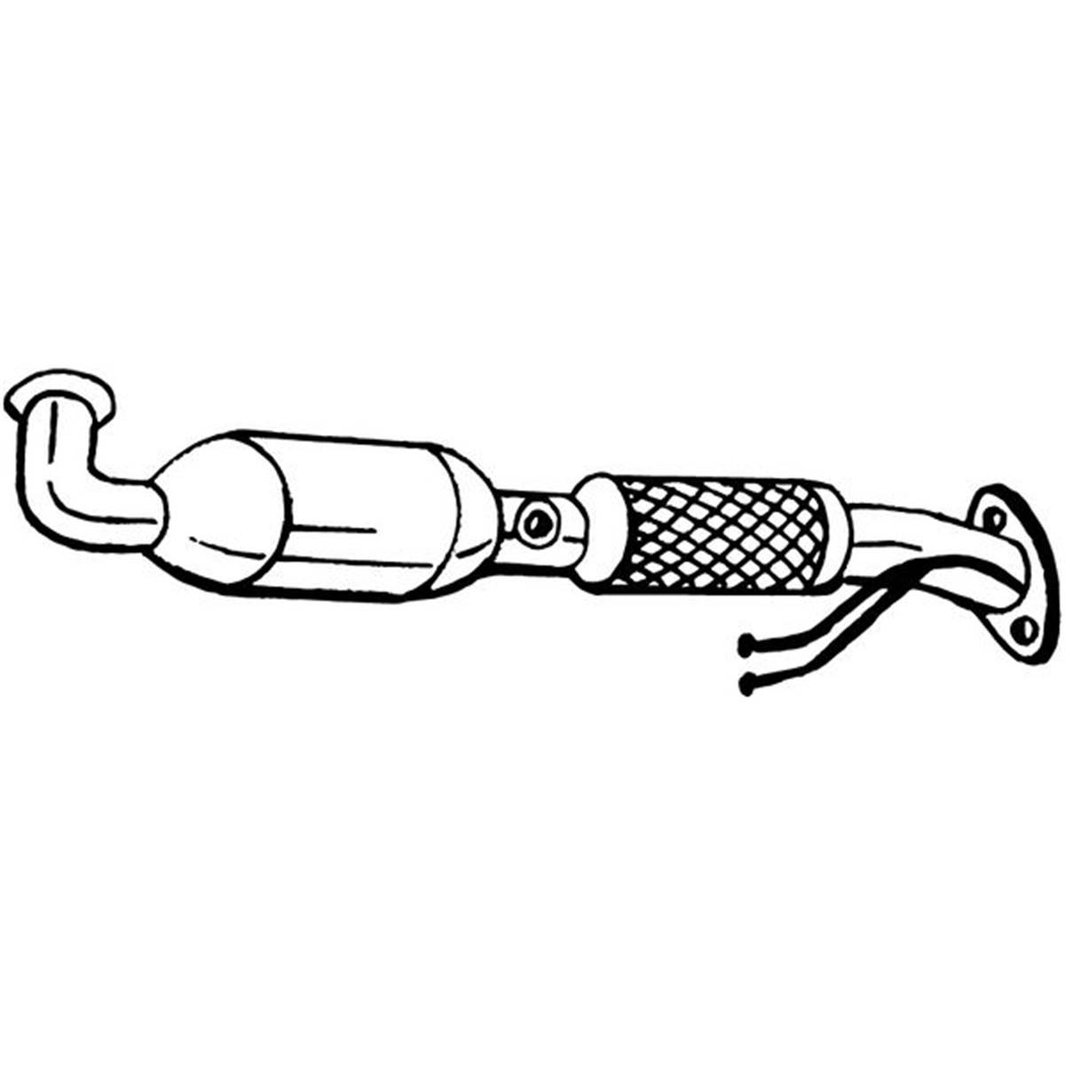 Catalyseur Bosal 090232