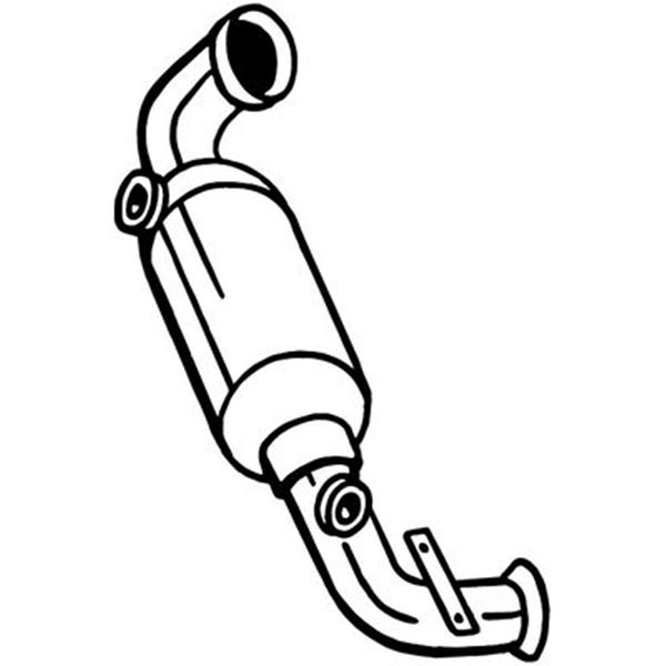 1 catalyseur Bosal 090256