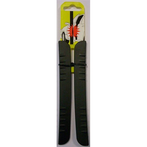 2 Butoirs de portière noirs 17,5 cm