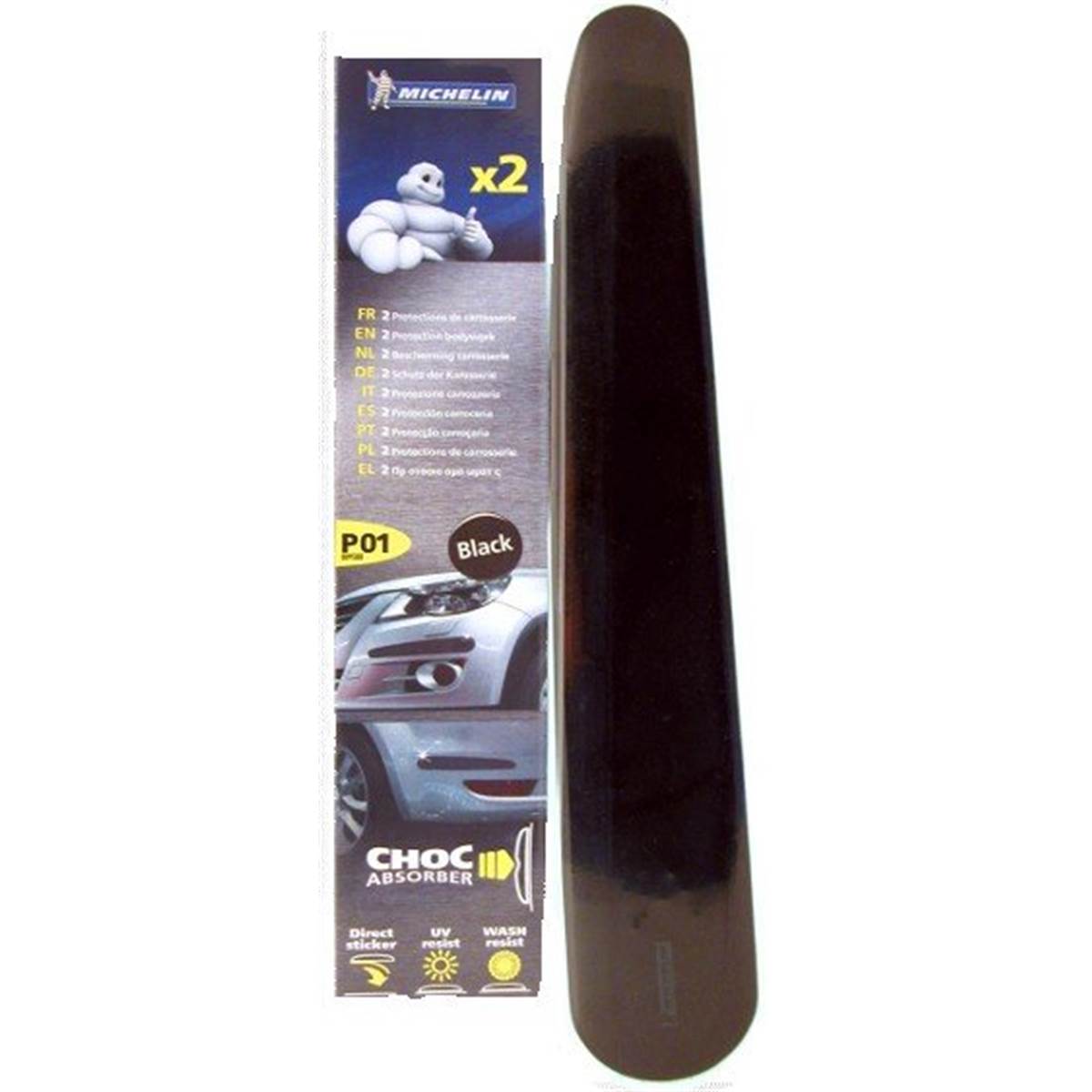 Protection Pare-chocs Grand Modèle 30 Cm Noir Michelin