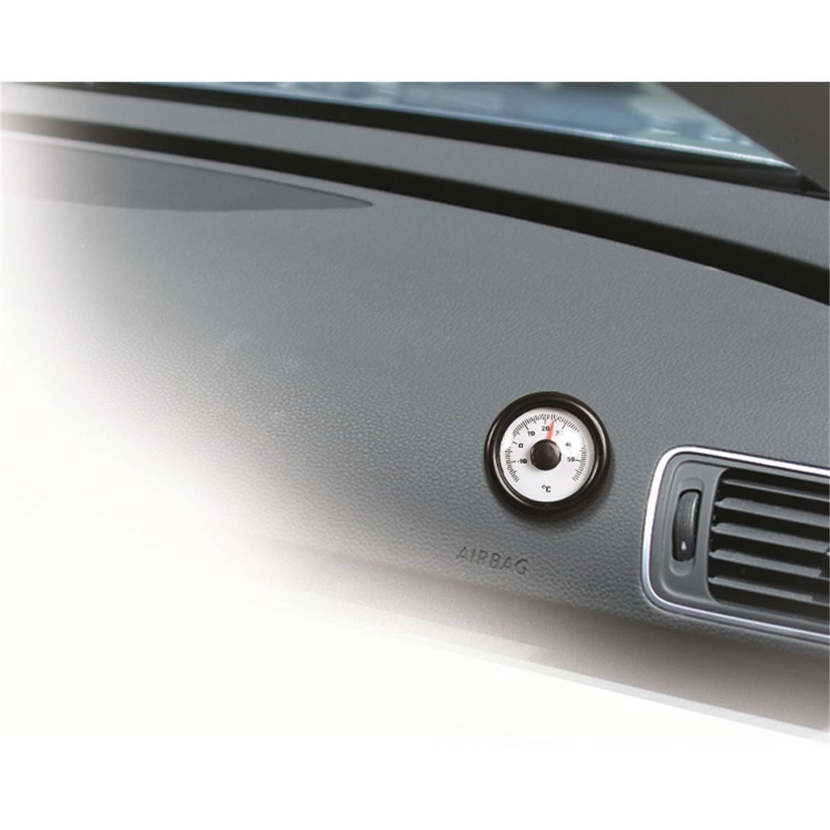 Thermomètre À Aiguille Fond Blanc Carlinea