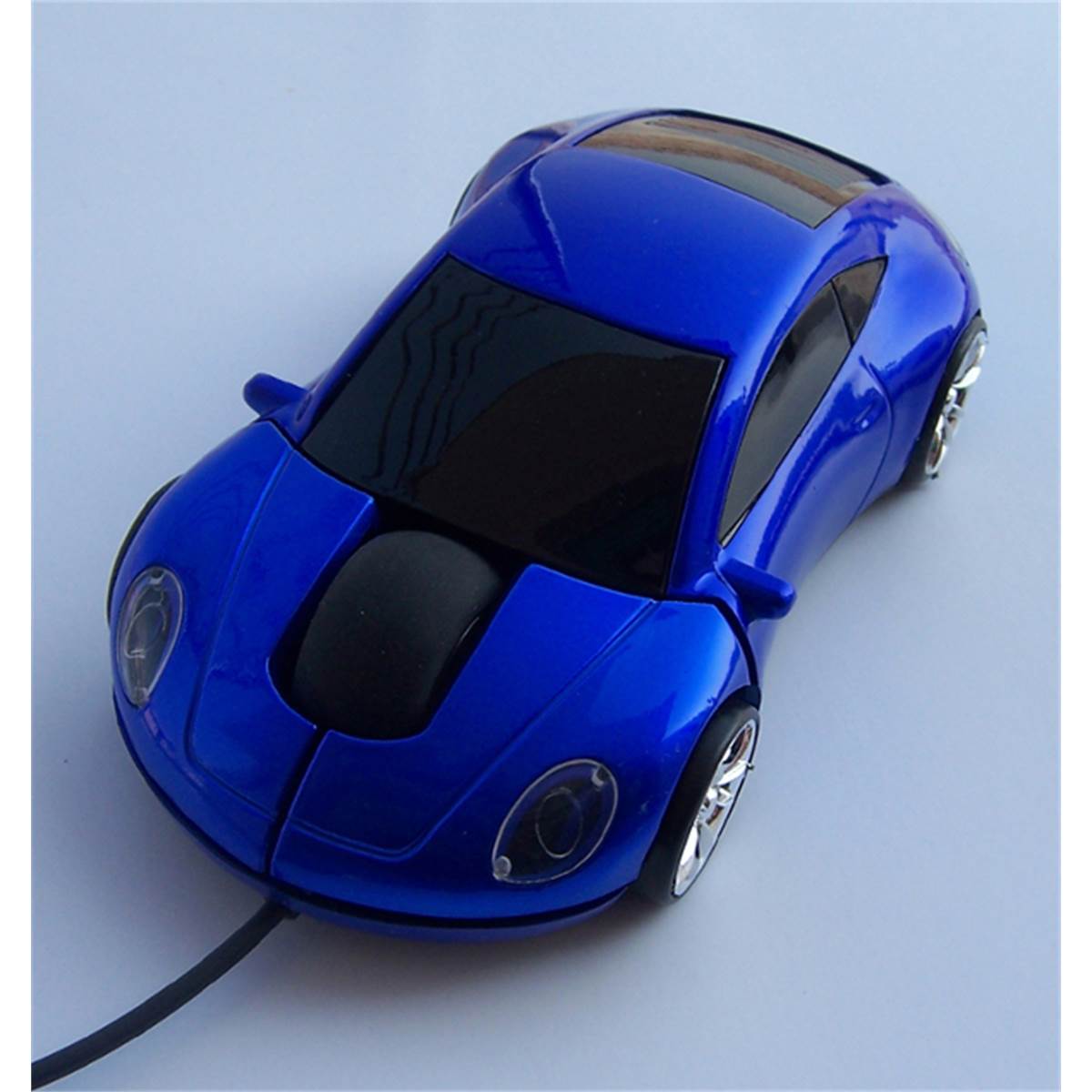 Souris optique filaire USB voiture bleue RD Innovation