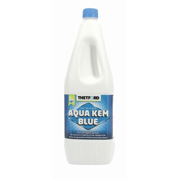Aqua-Kem additif sanitaire bleu bouteille 2L Thetford