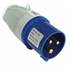 Fiche mâle CEE 17 tension 220V/ 16A pour camping-car Inovtech