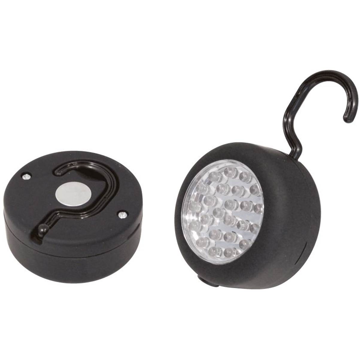 Lampe Ronde Avec Crochet 24 Led Aimantée