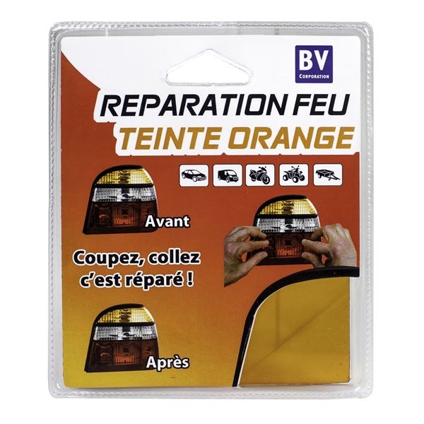 Kit de réparation de dépannage d’optique arrière orange