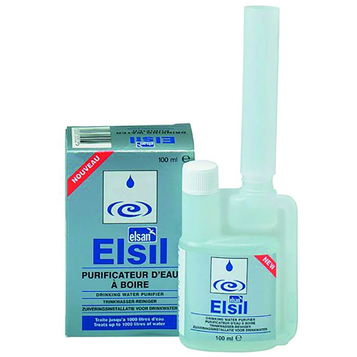 Purificateur D'eau Elsil 100ml Elsan