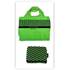 Sac de course pliable nylon vert