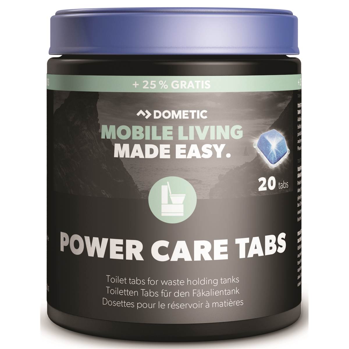 Tablettes Wc Powercare Tabs Blue Dometic X20