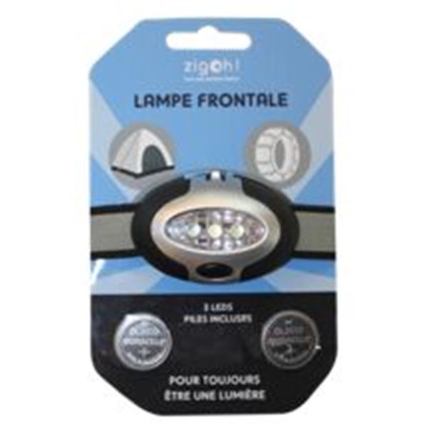 Lampe Frontale LED Rechargeable + Allume Cigare – DISTRI-FIBRE