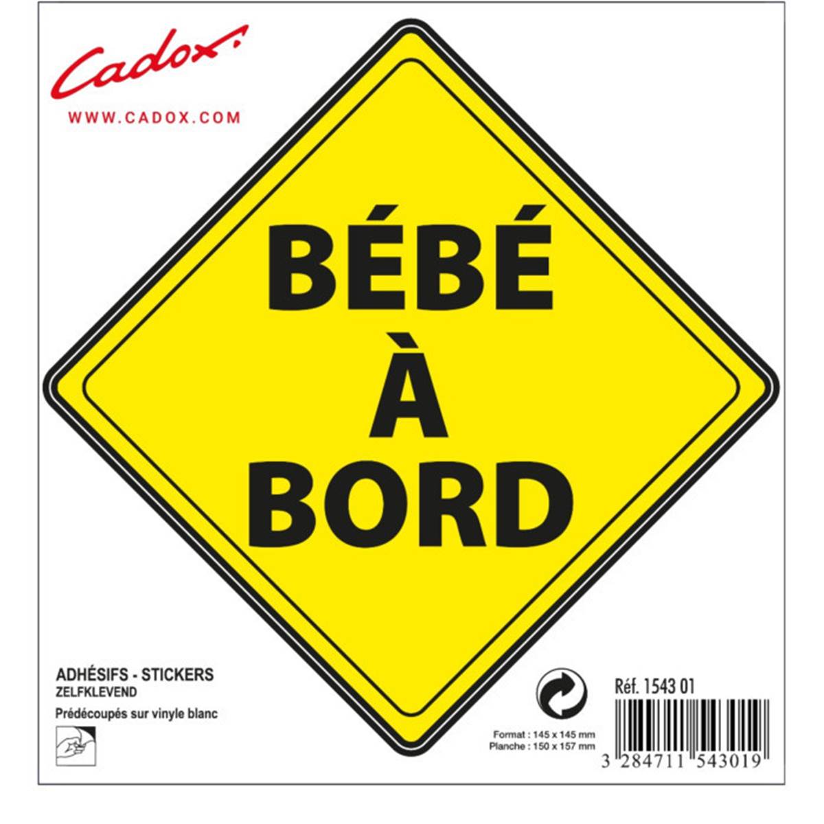 Adhésif Bebe A Bord