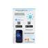 Ampoule LED blanche connectée 800 lm - TNB