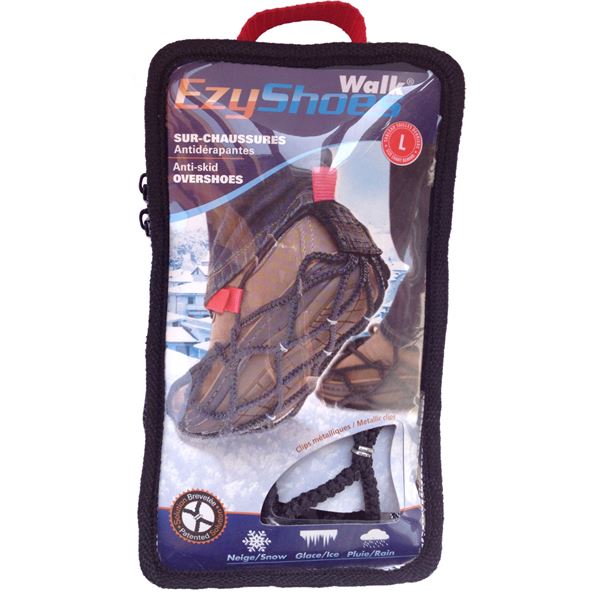 Sur-chaussures antidérapantes EzyShoes taille XL (44 à 47)