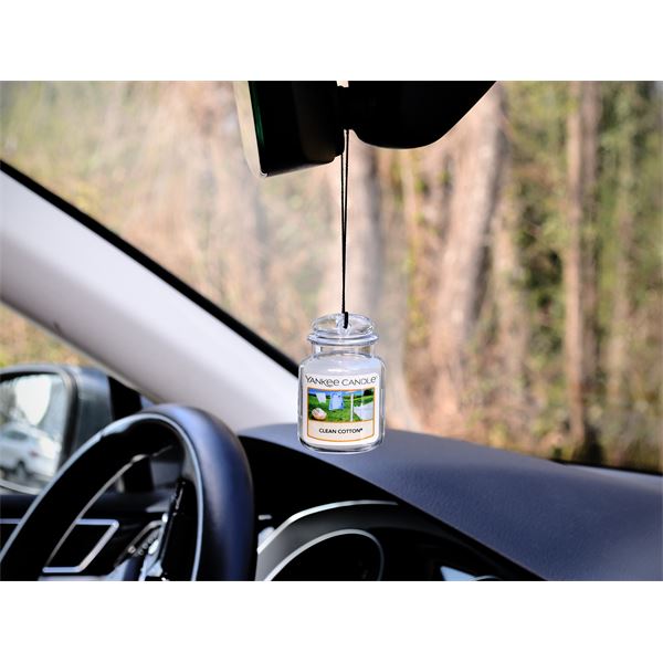 YANKEE CANDLE Car Jar® Ultimate linge propre - Feu Vert