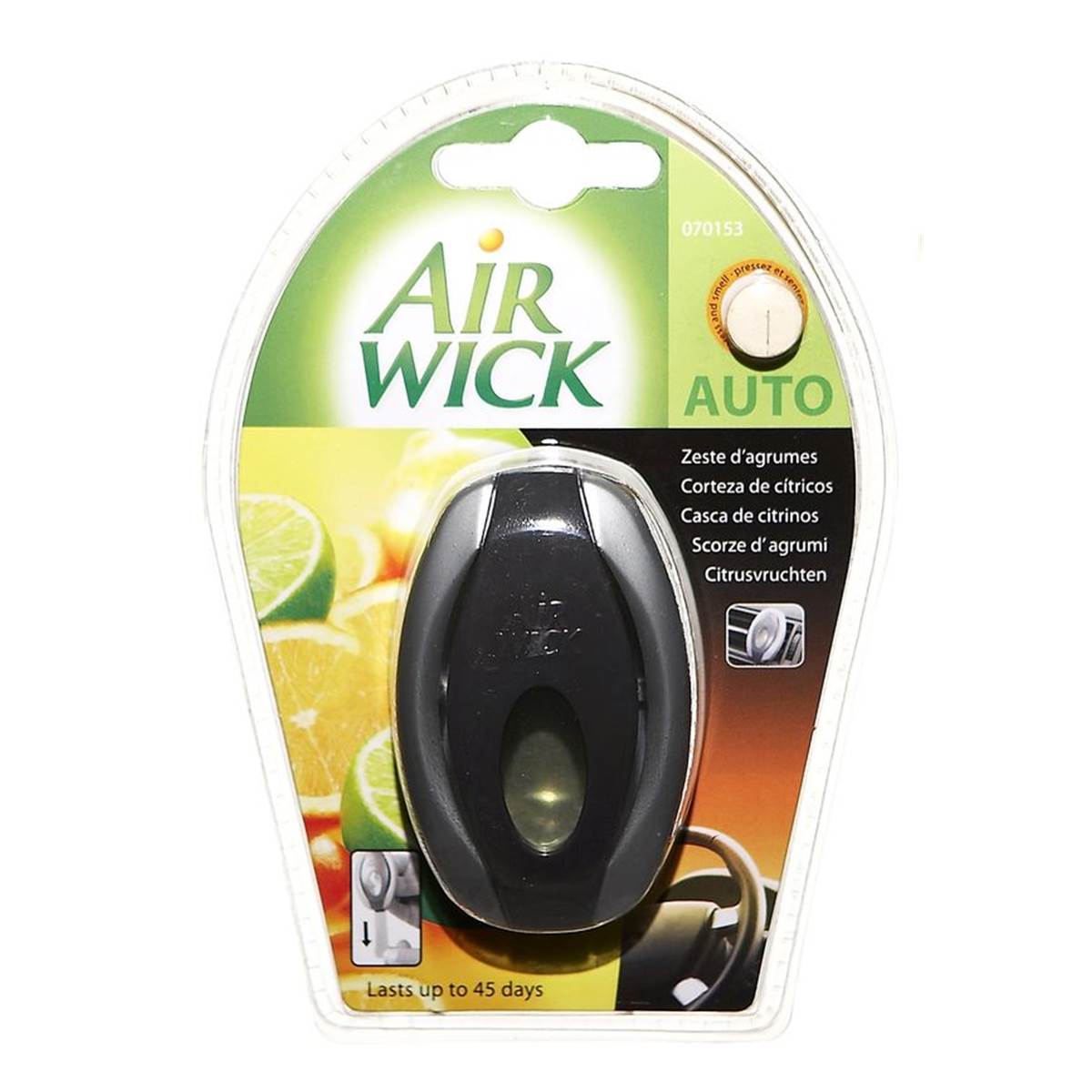 désodorisant voiture air wick