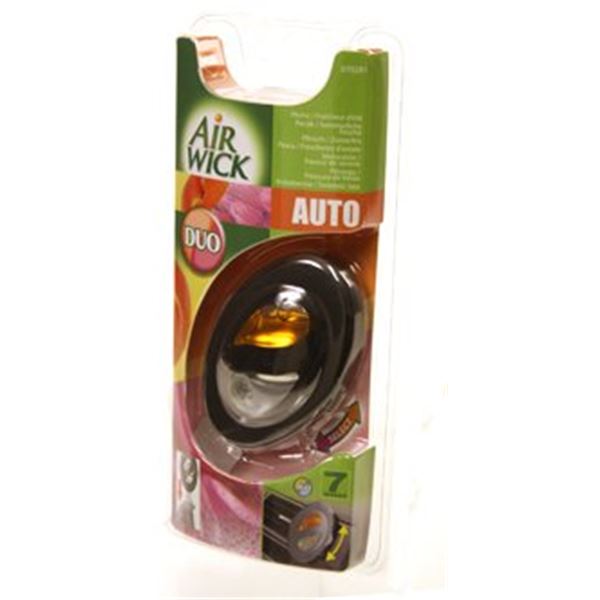 Désodorisant Airwick duo pêche / fFraicheur d'été
