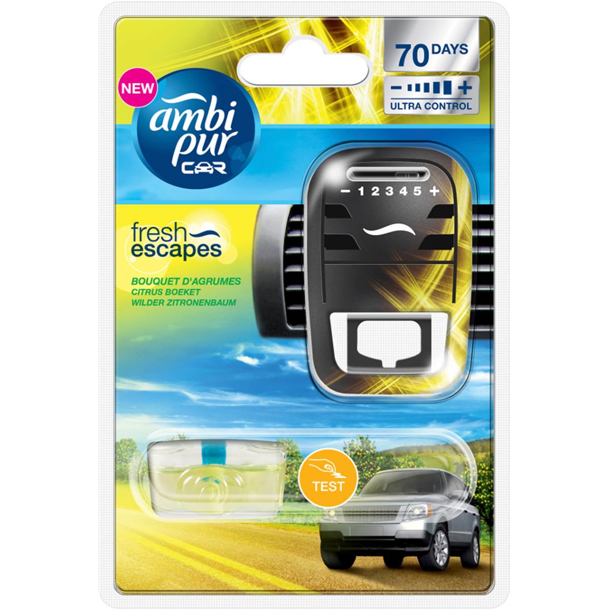 Diffuseur De Senteur Bouquet D'agrumes Ambipur