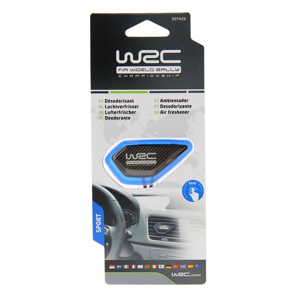 Désodorisant voiture Stick Rallye senteur sport WRC
